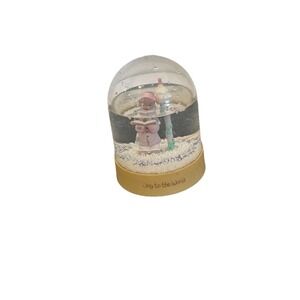 Precious Moments Snowglobe snow dome waterball Joy World enesco Christmas globe